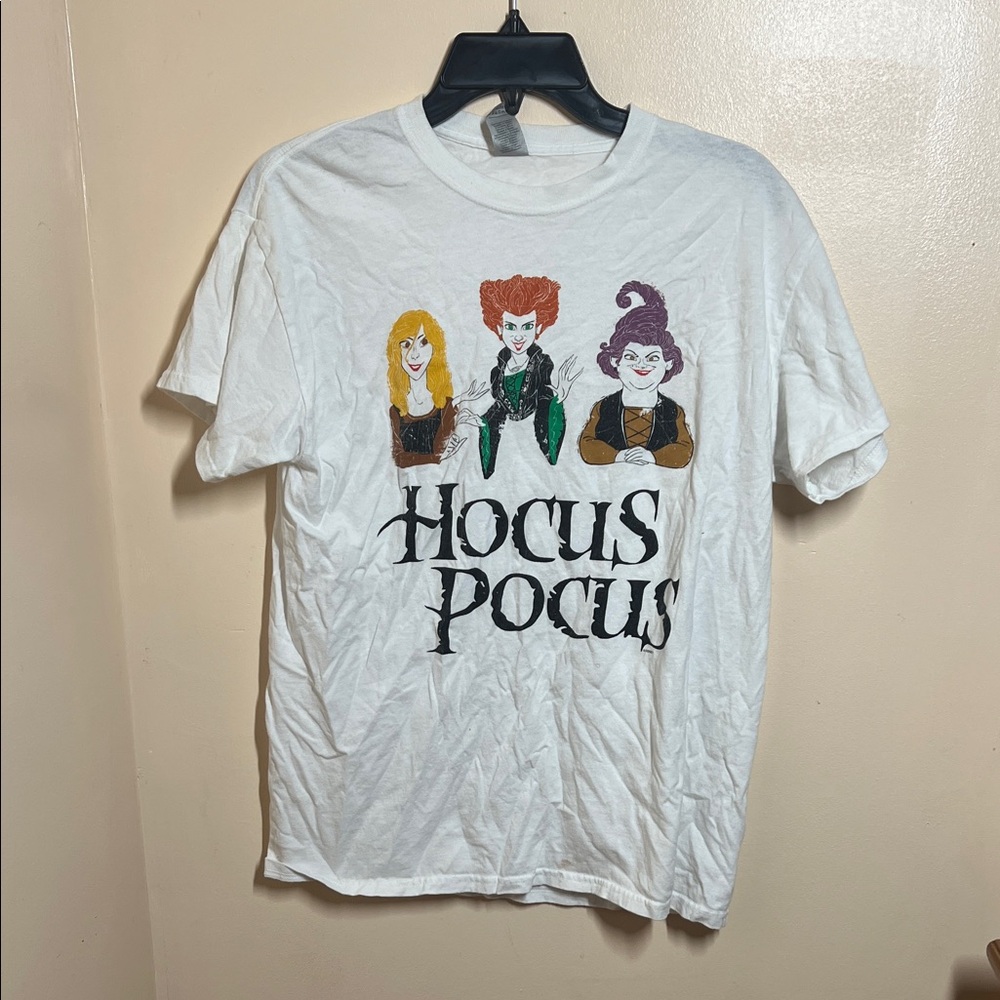 Hocus Pocus White Graphic Tee